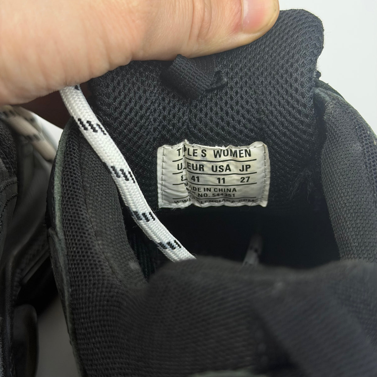 Balenciaga Triple S Black Clear Sole