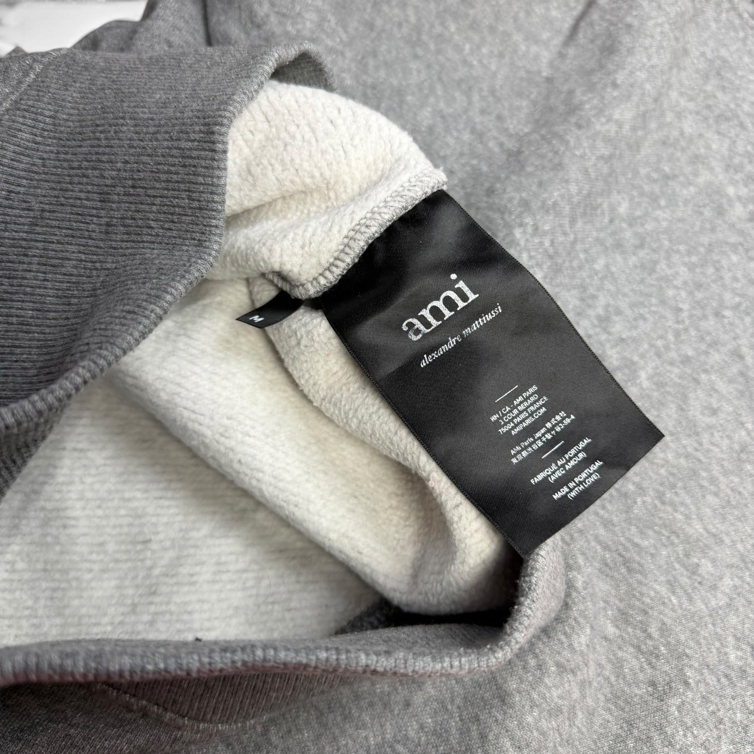AMI Paris Colorblock Raglan Hoodie