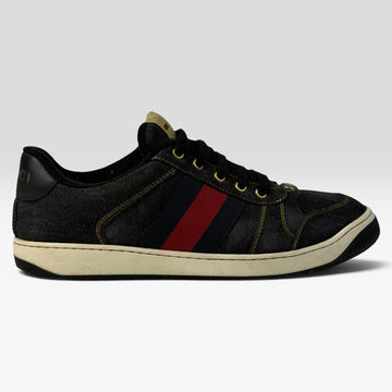 Gucci Screener Denim Sneakers