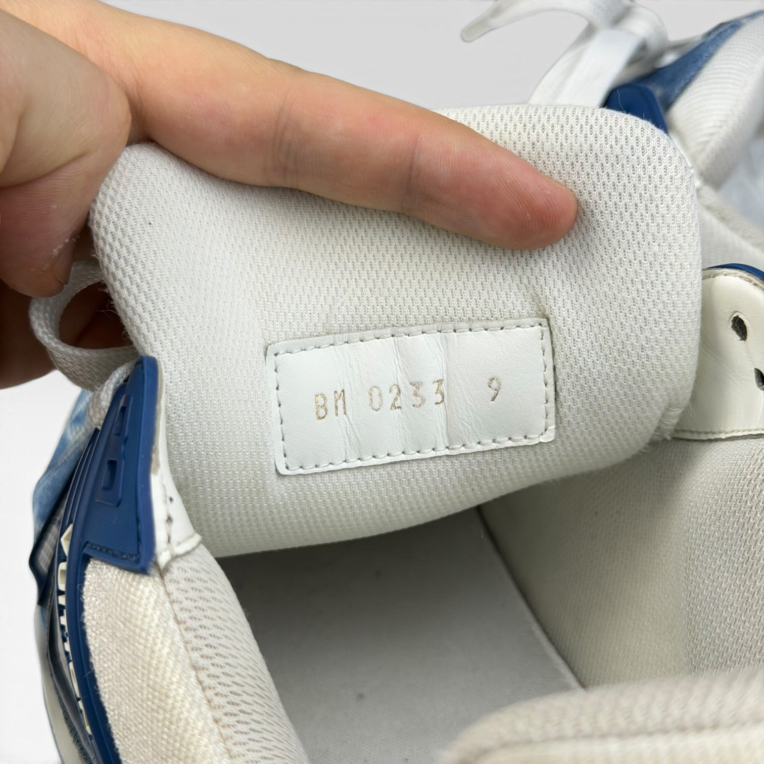 Louis Vuitton LV Trainer Sneaker Denim Monogram