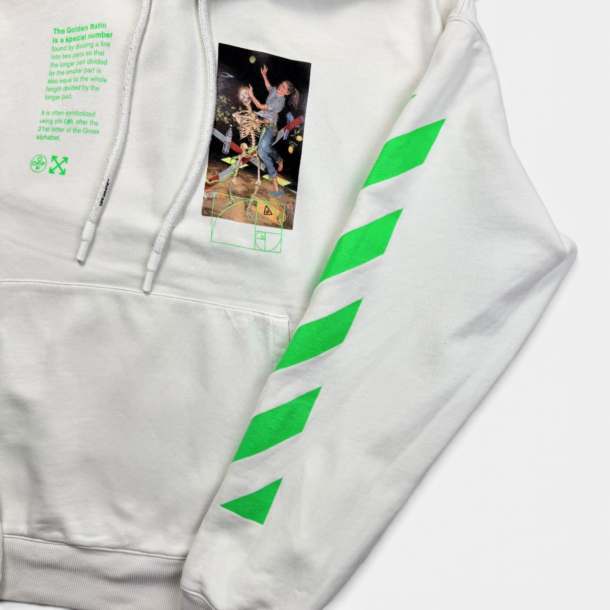 Off-White Golden Ratio Hoodie White