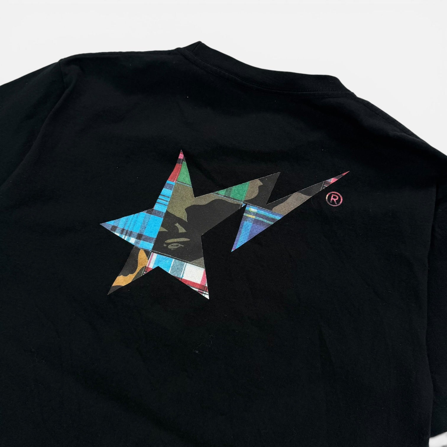 Bape Patchwork Bapesta Logo T-shirt