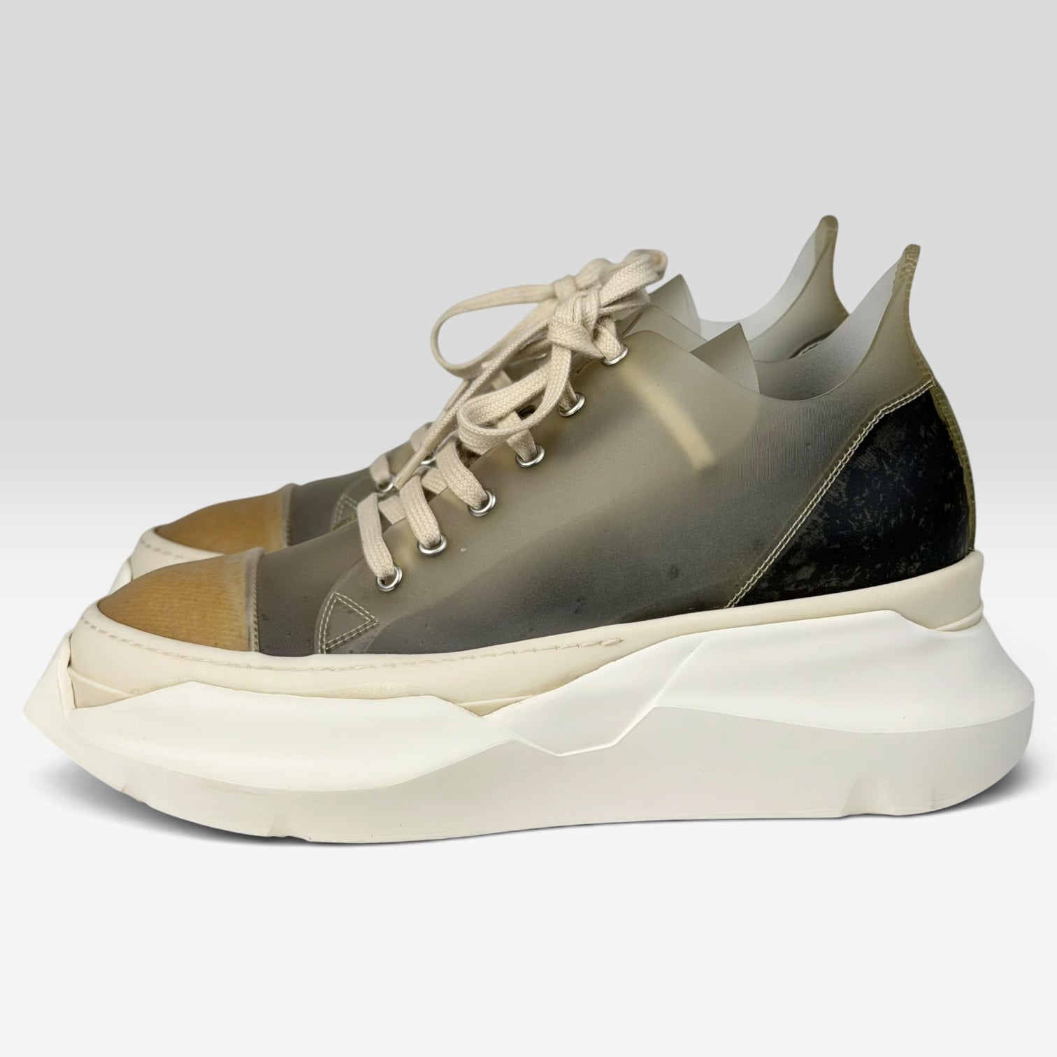Rick Owens DRKSHDW Abstract Low Ramones PVC