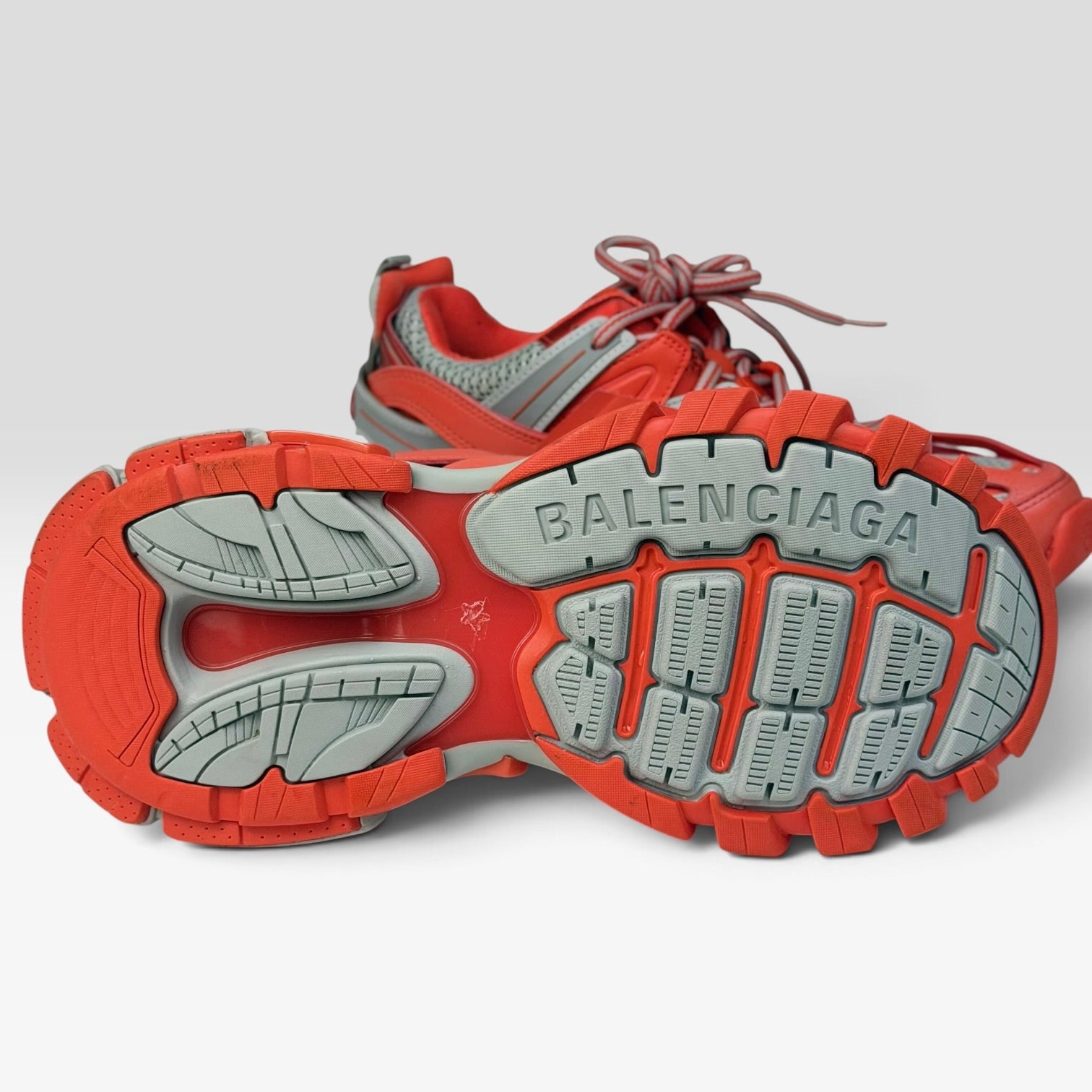 Balenciaga Track Orange/Grey Sneakers