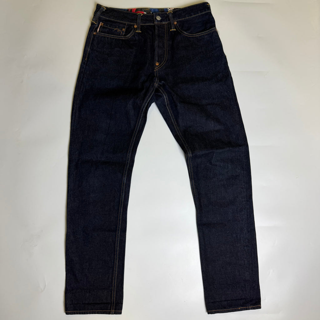 Evisu Paint Splatter Selvedge Daicock Jeans