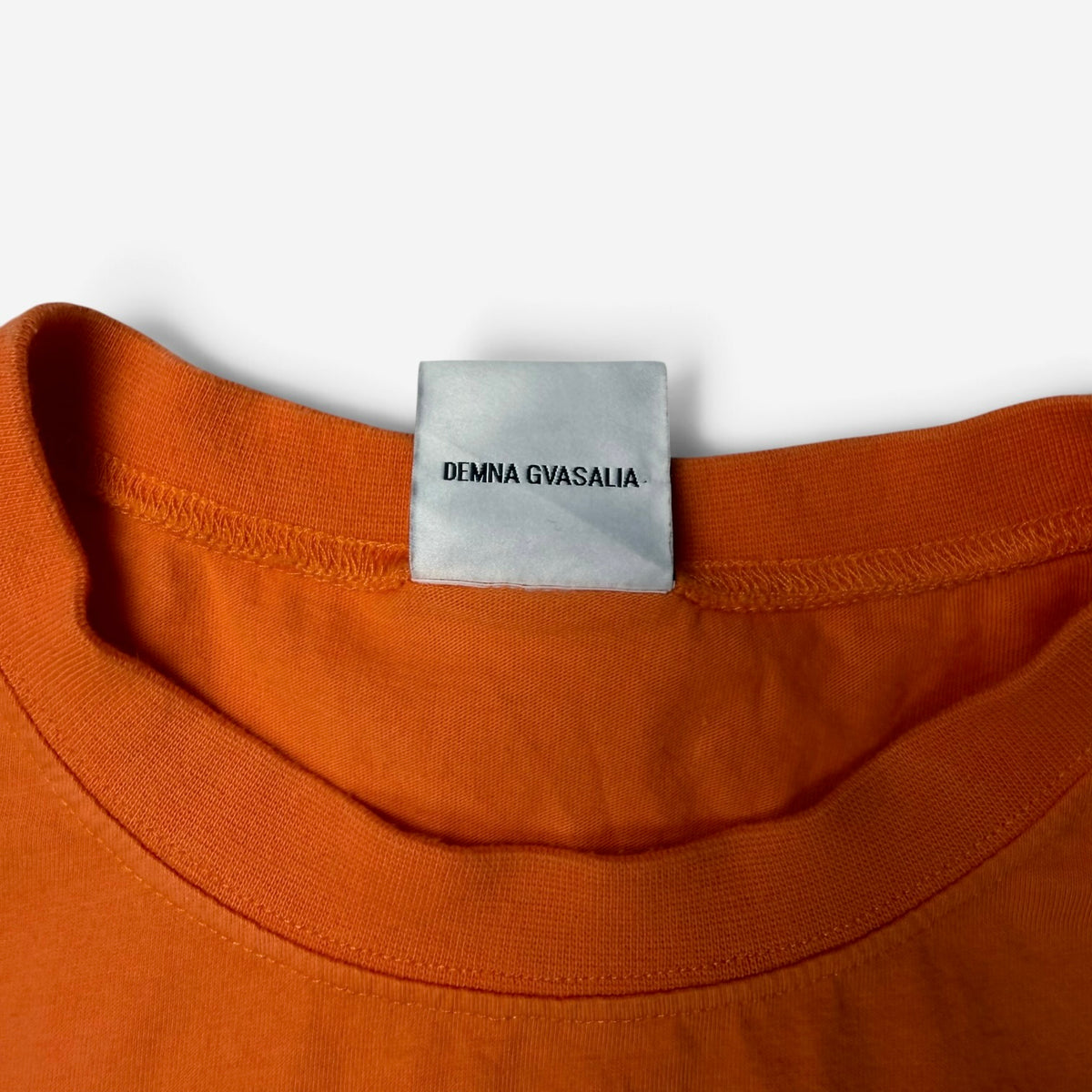 Vetements "Staff" Reflective T-Shirt Orange