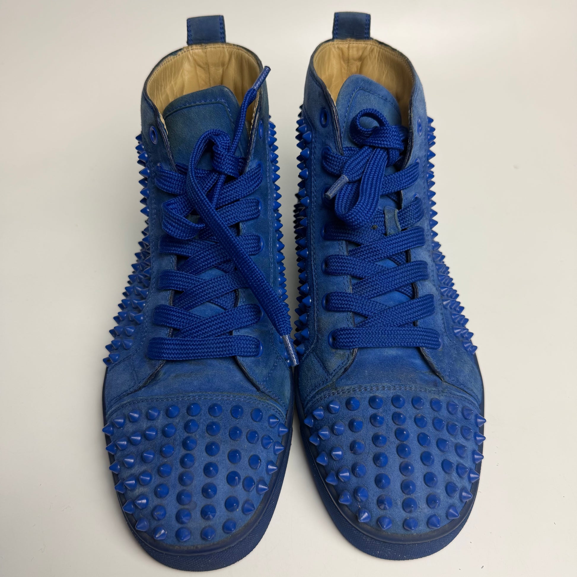 Christian Louboutin Electric Blue Spikes