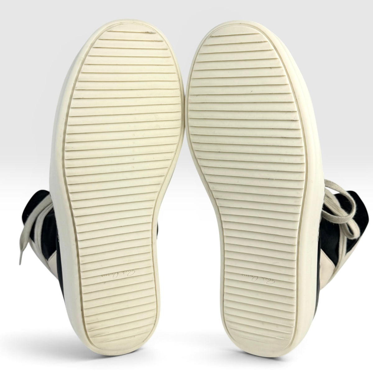 Rick Owens Geobasket Black/Milk