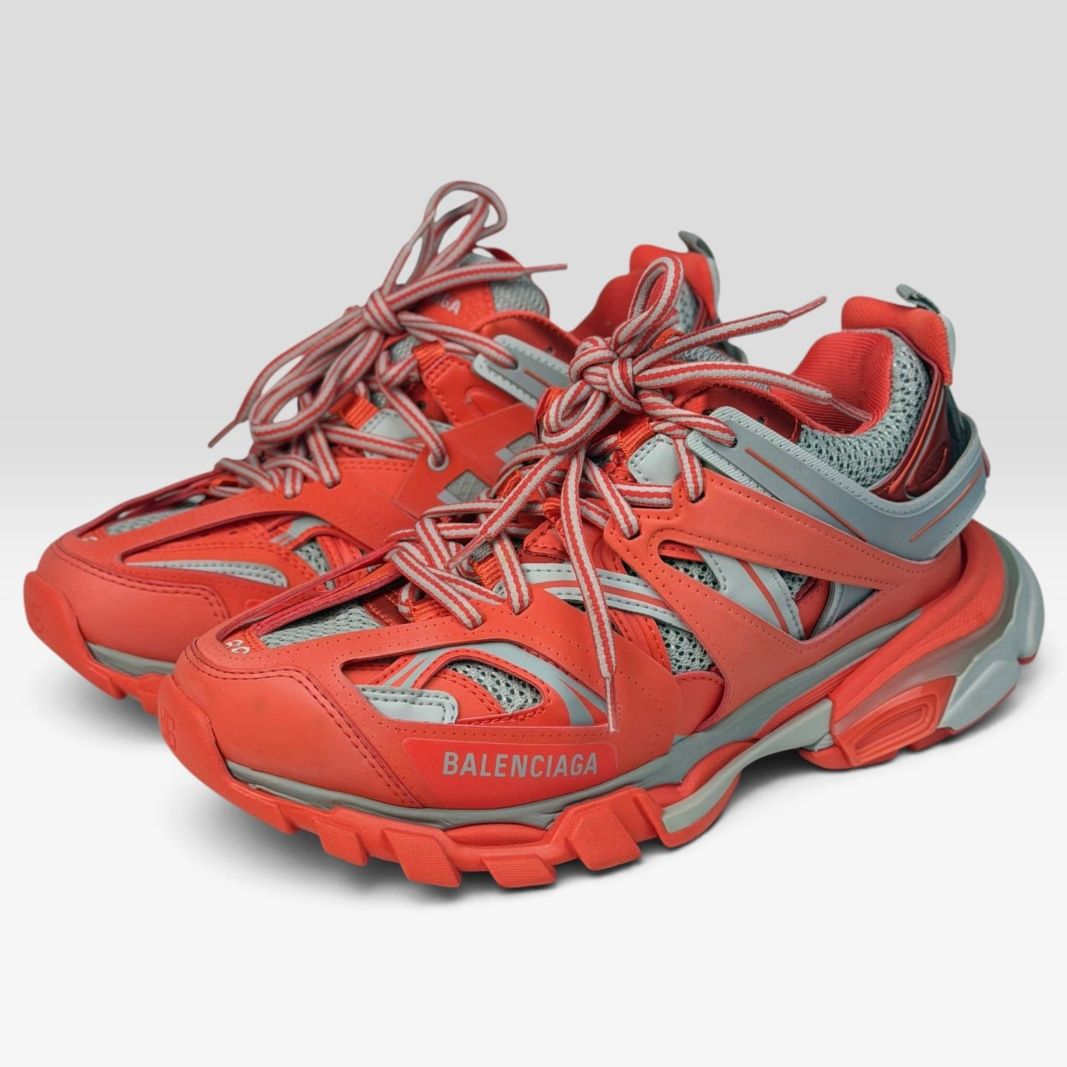 Balenciaga Track Orange/Grey Sneakers