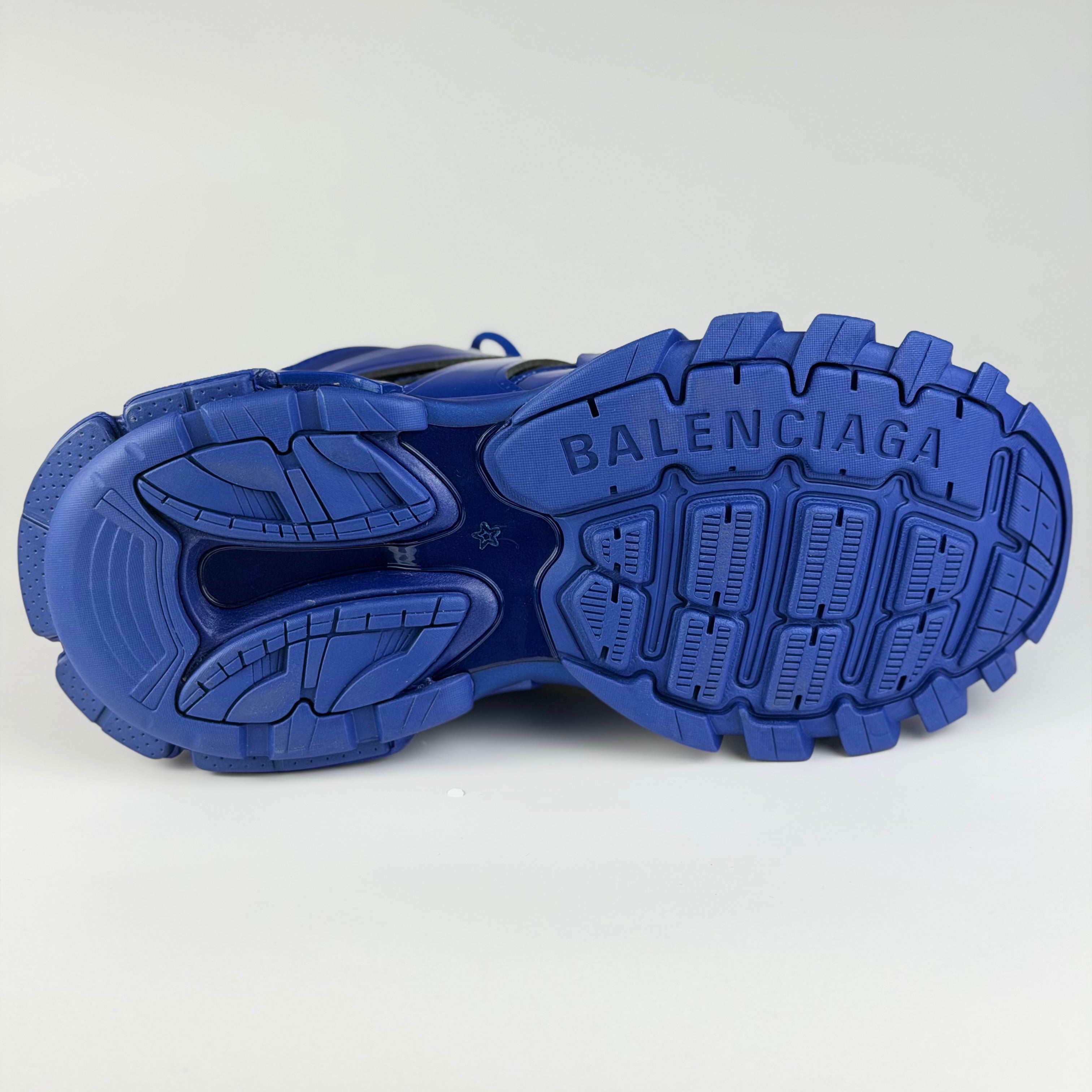 Balenciaga Track Metallic Indigo