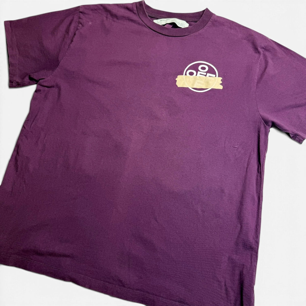 Off-White Purple Tape Arrows T-Shirt