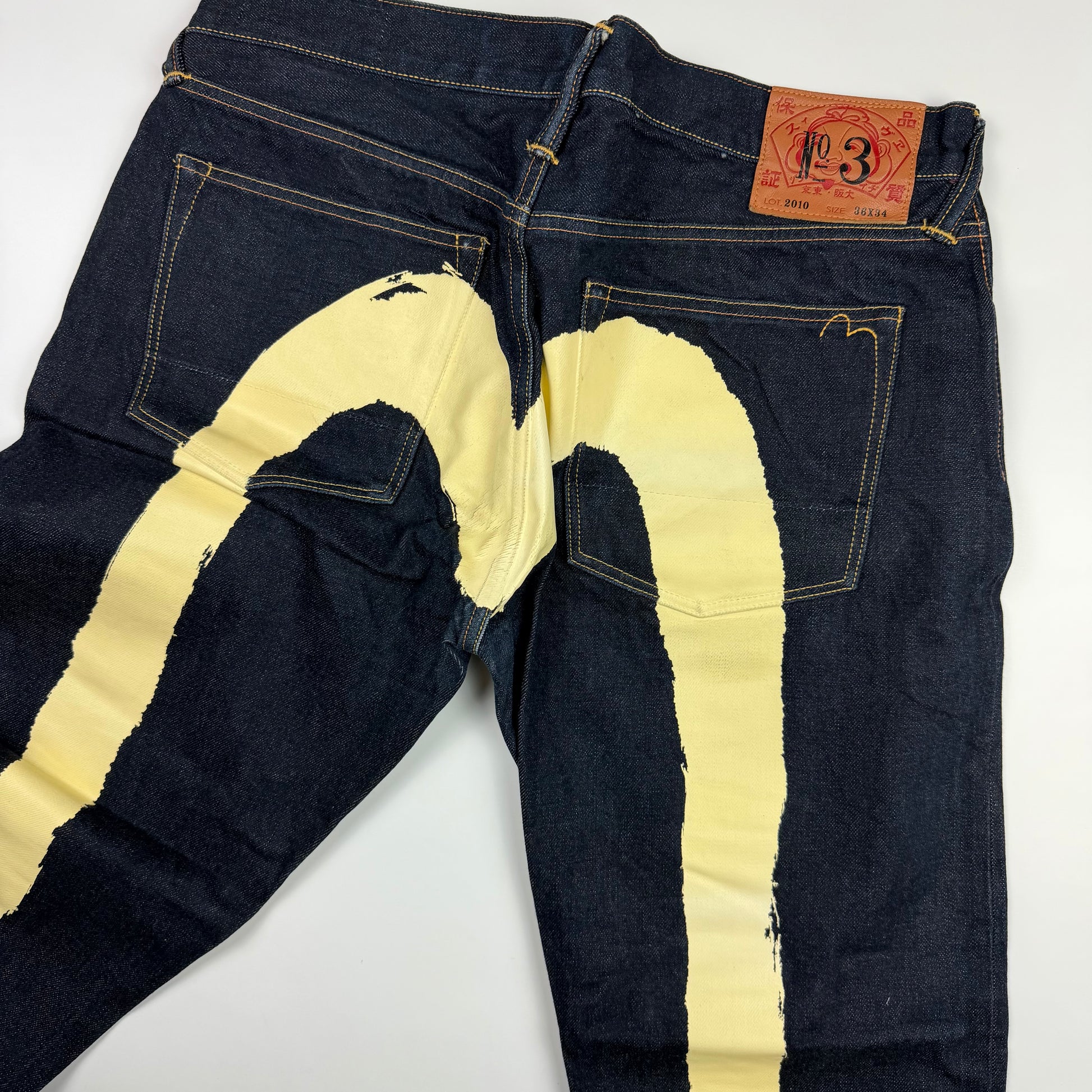 Evisu Selvedge Denim Daicock Jeans
