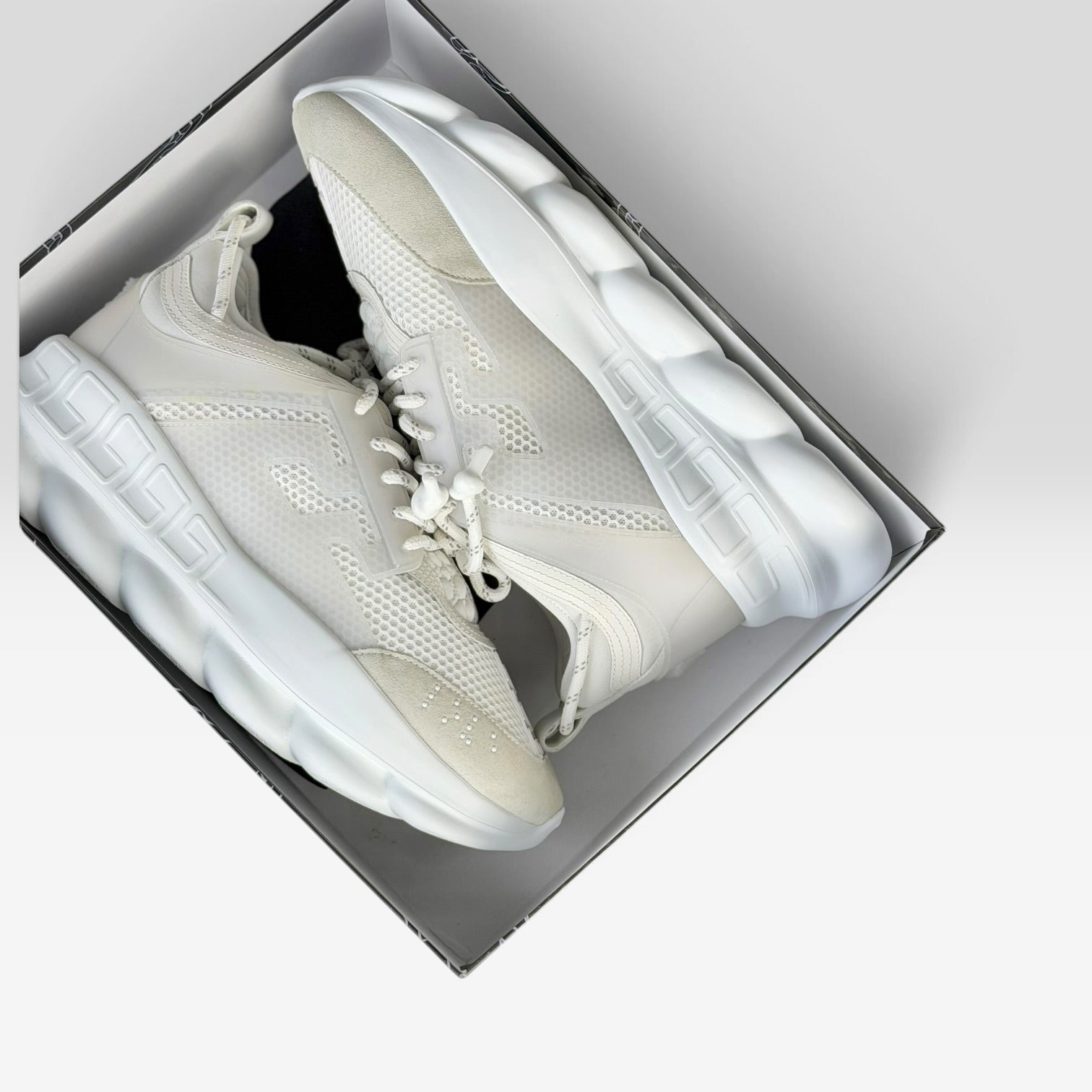 Versace Chain Reaction White | Sneakers Versace