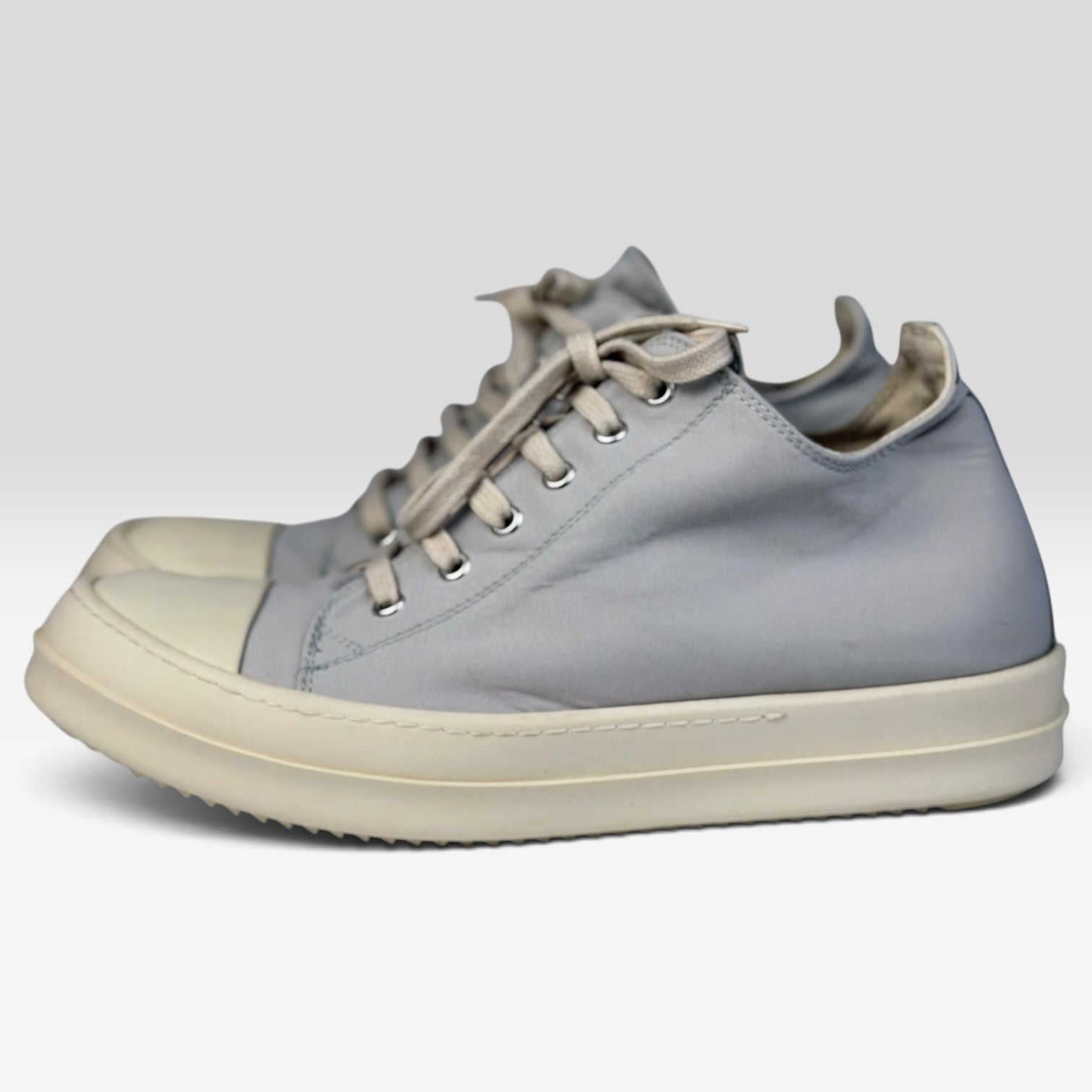 Rick Owens DRKSHDW Ramones Low Grey/Milk