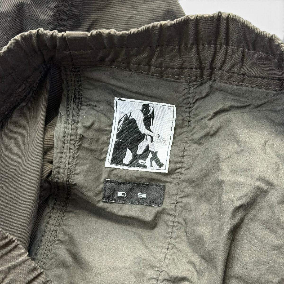 Rick Owens DRKSHDW FW13 Drawstring Shorts Dust
