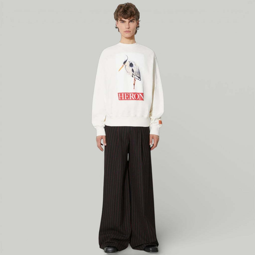 Heron Preston Bird Painted Crewneck