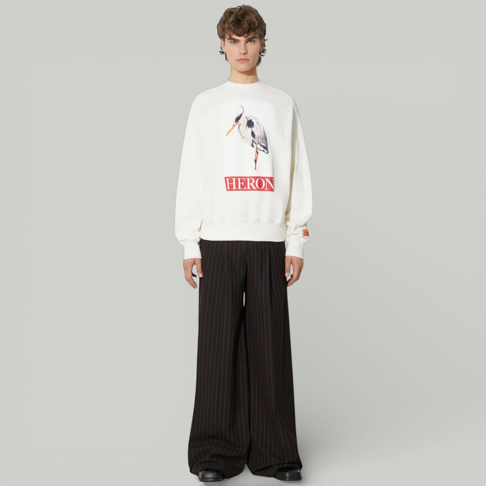 Heron Preston Bird Painted Crewneck