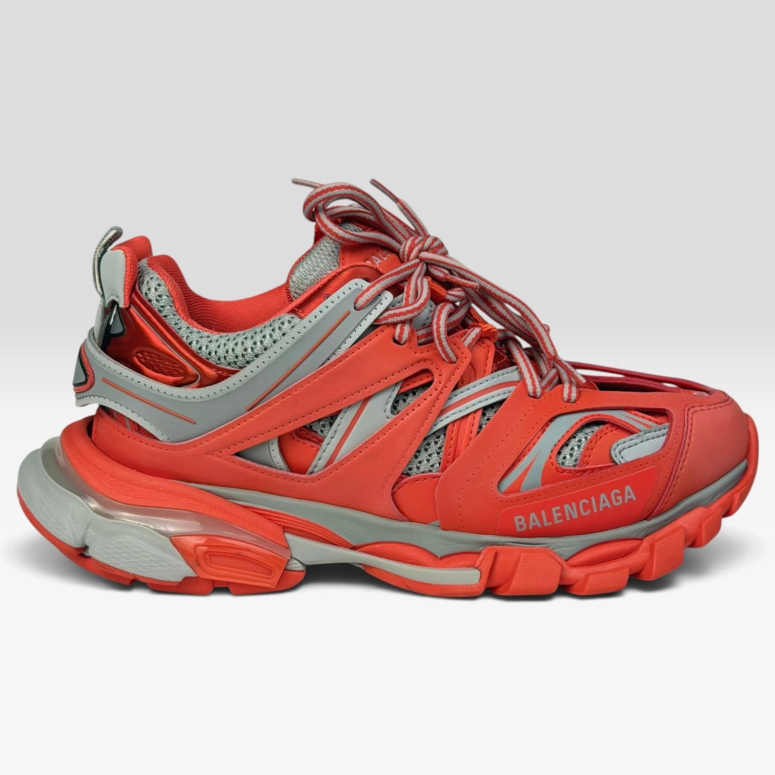 Balenciaga Track Orange/Grey Sneakers