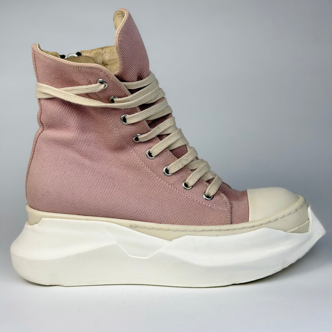 Rick Owens DRKSHDW Rick Owens Abstract Ramones Faded, roz, vedere din față