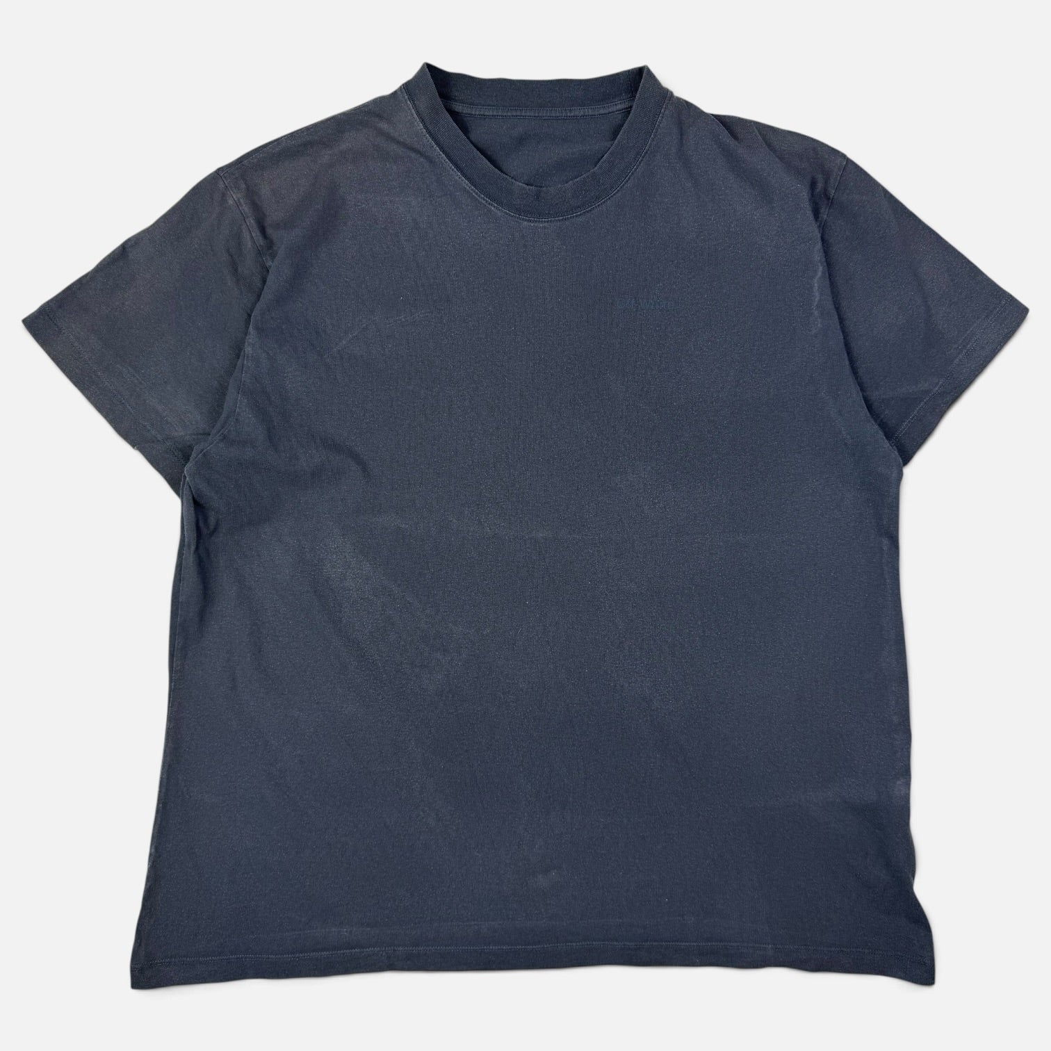 Off-White Diag Tab T-Shirt Navy Blue