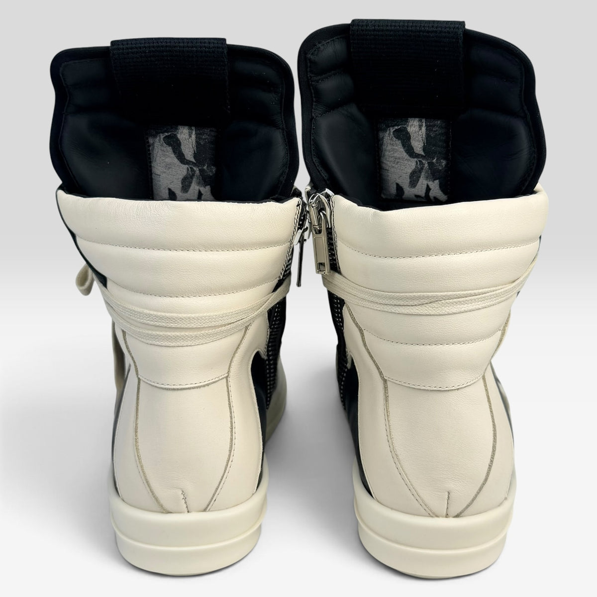 Rick Owens Geobasket Black/Milk