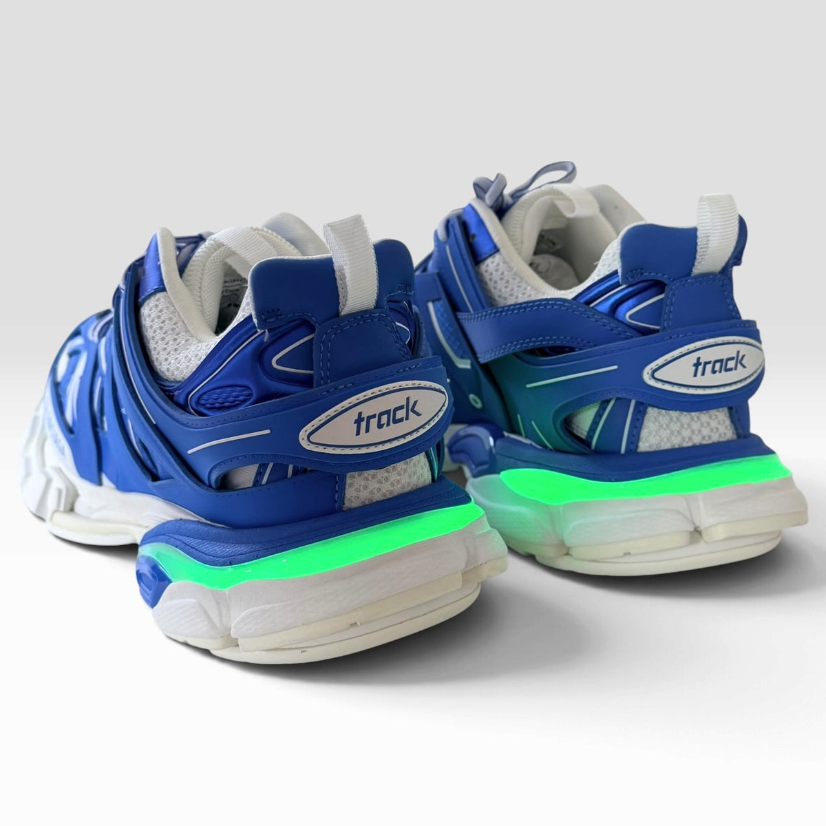 Balenciaga Track LED Blue/White