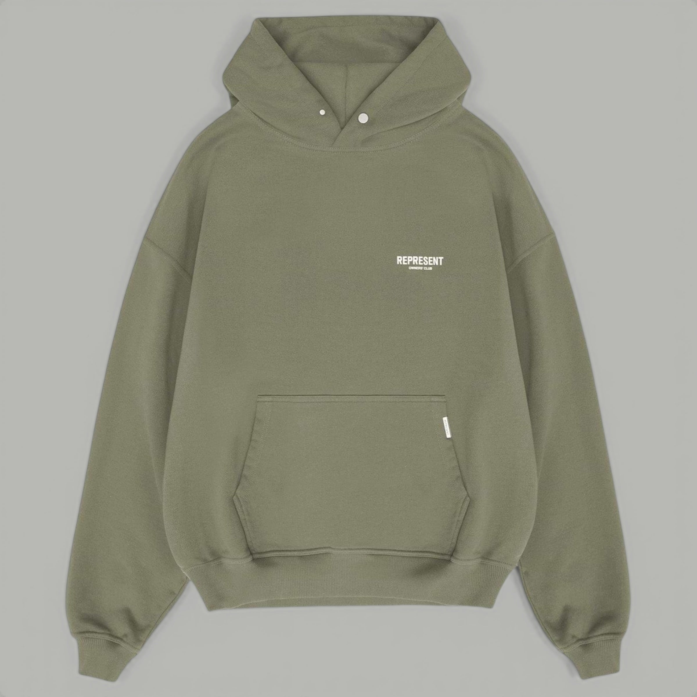 Represent Owner's Club Olive Green Hoodie