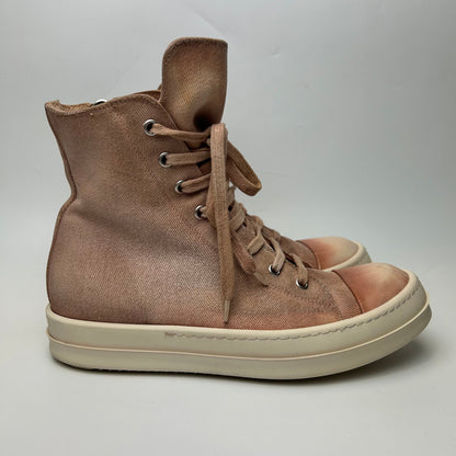 Rick Owens Ramones High Faded Pink - V STEALS