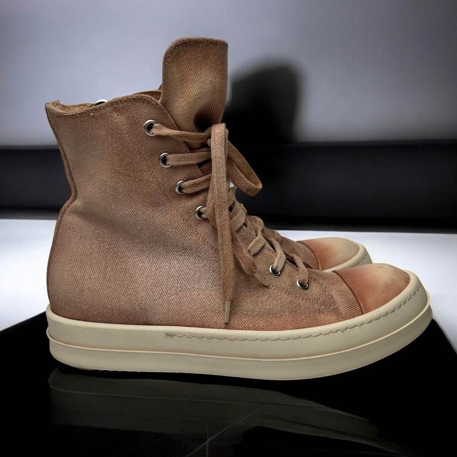 Rick Owens Ramones High Faded Pink - V STEALS