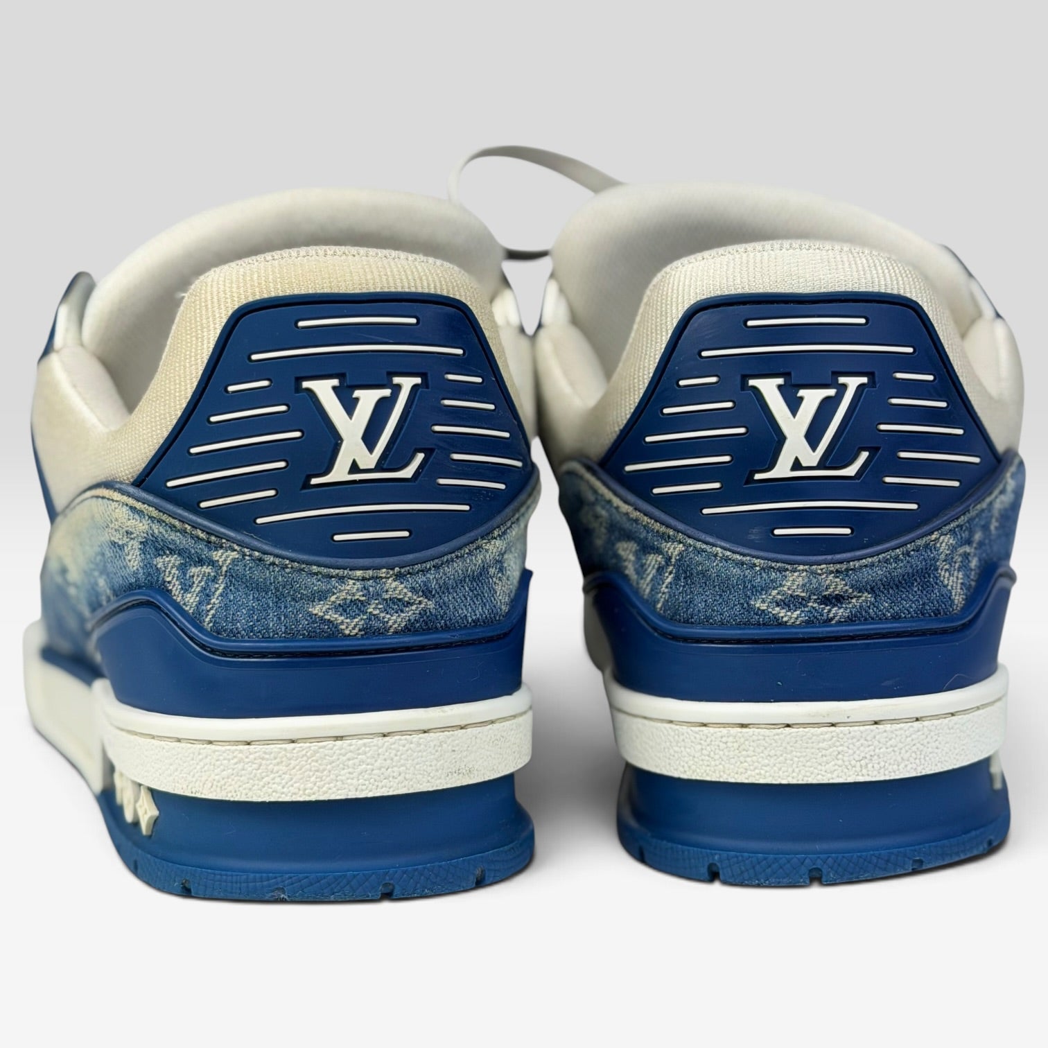Louis Vuitton LV Trainer Sneaker Denim Monogram