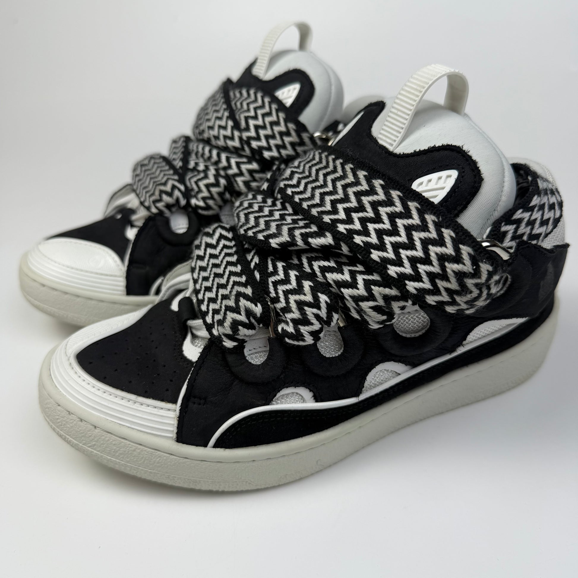 Lanvin Curb Black Sneakers