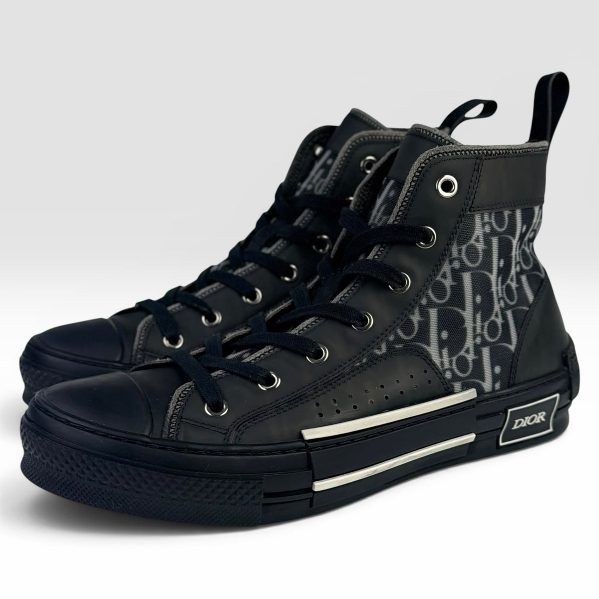 Dior B23 High-Top Black Oblique