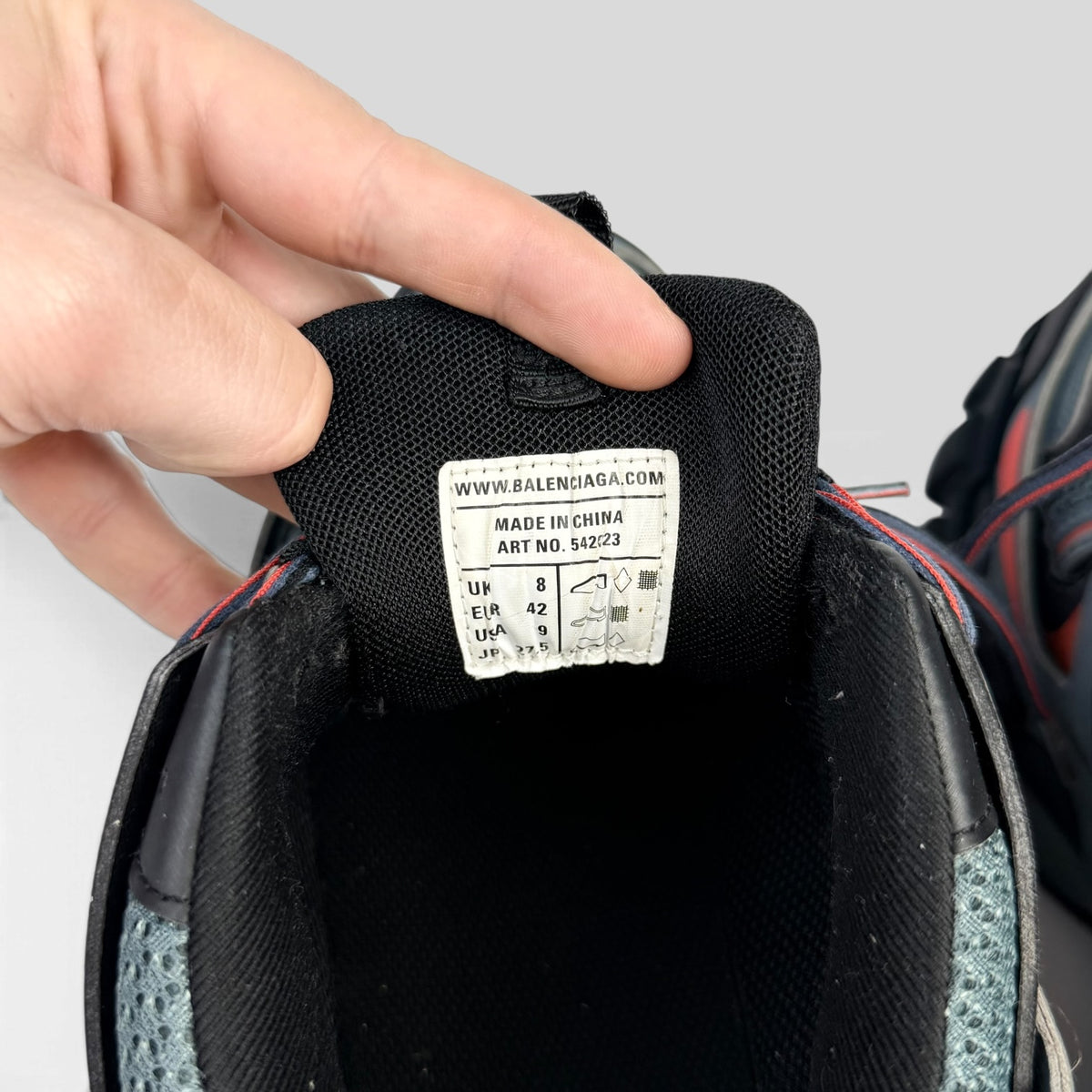 Balenciaga Track Dark Grey/Orange/Black