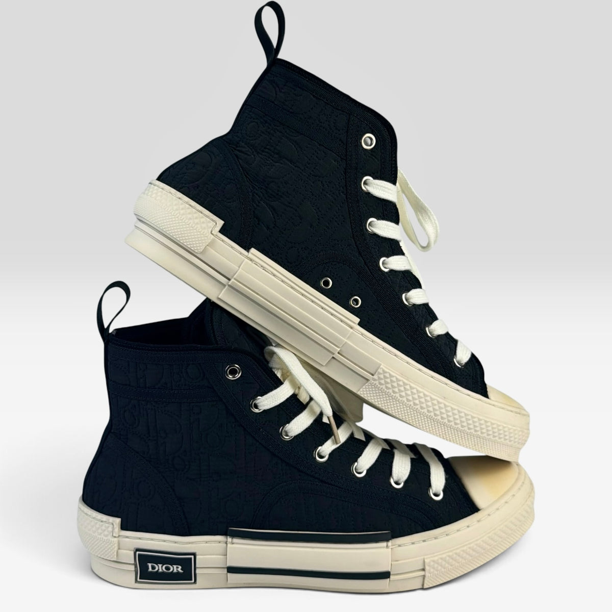 Dior B23 High-Top Oblique Kumo Black