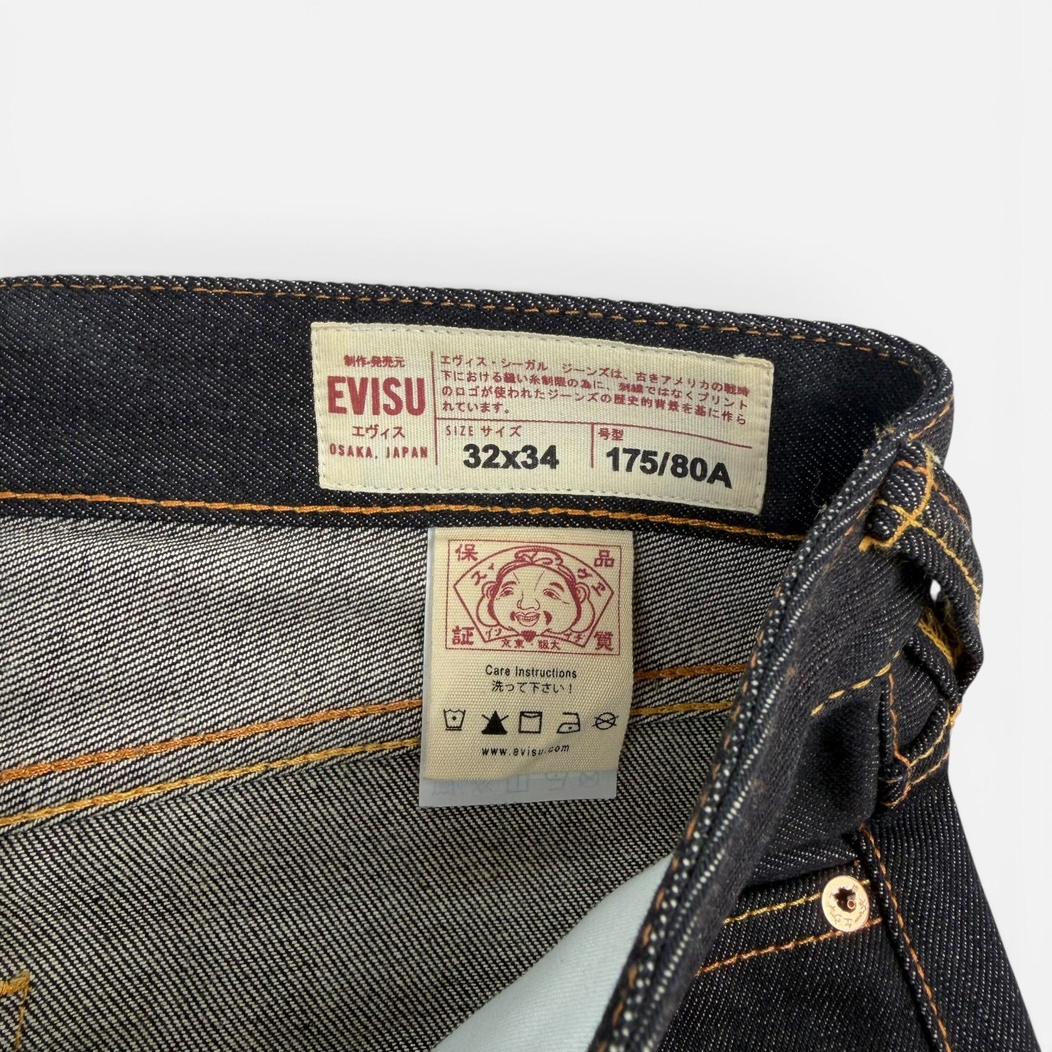 Evisu 2016 Ebisu Daruma Daicock Japanese Denim