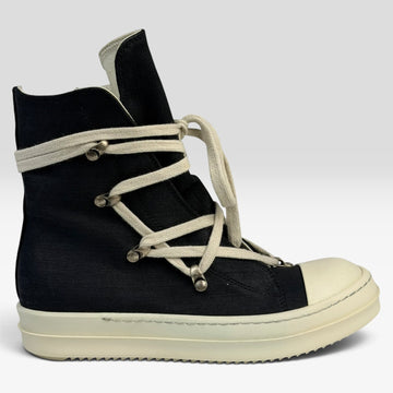 Rick Owens DRKSHDW Hexagram Ramones Denim Black