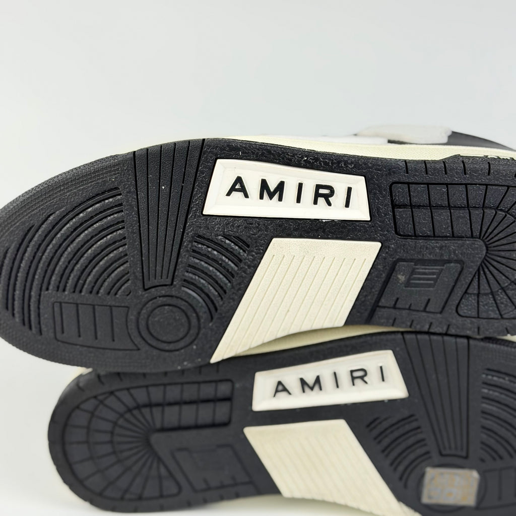 Amiri Skel Top Low Black Sneakers