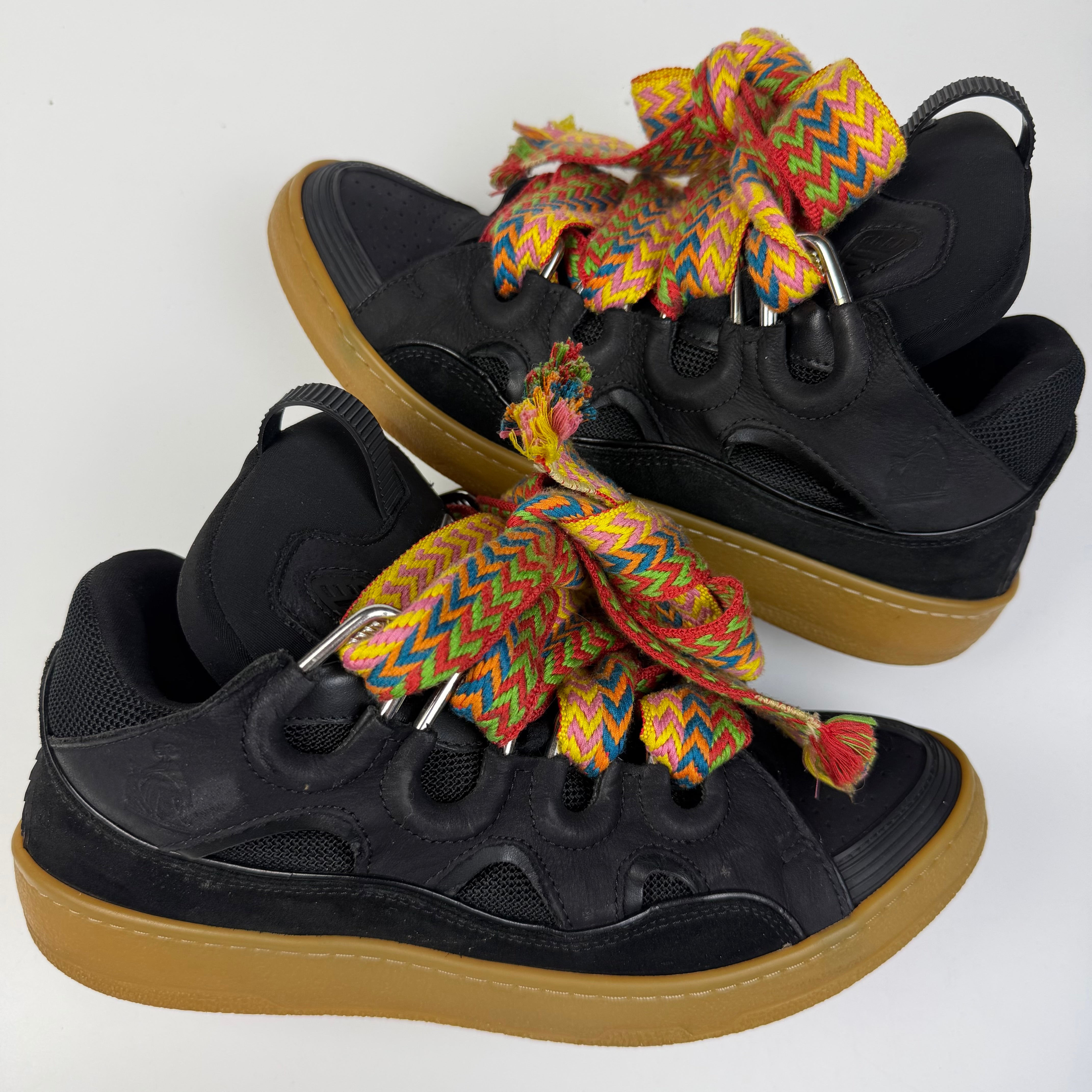 Lanvin Curb Black Sneakers