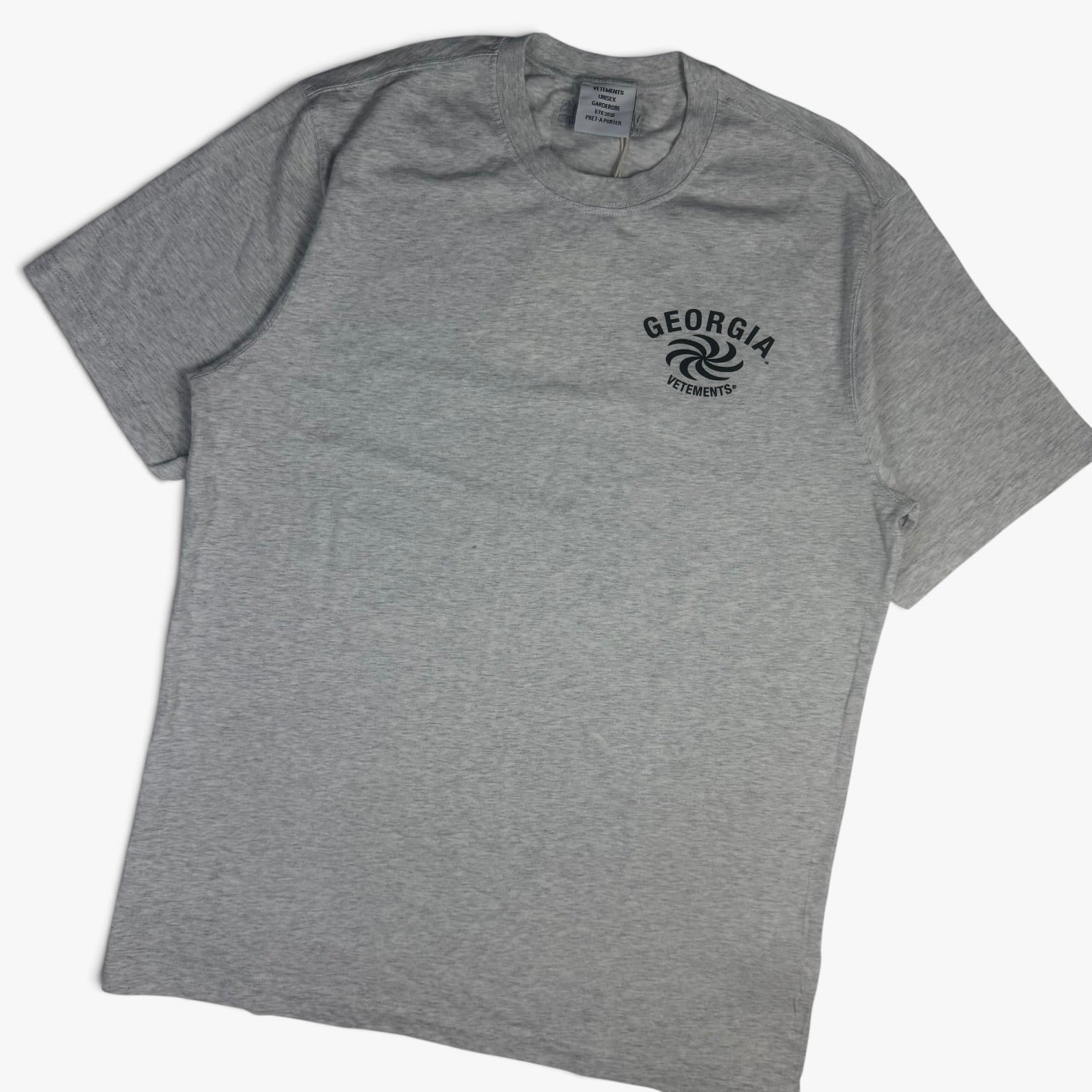Vetements Georgia T-Shirt Grey