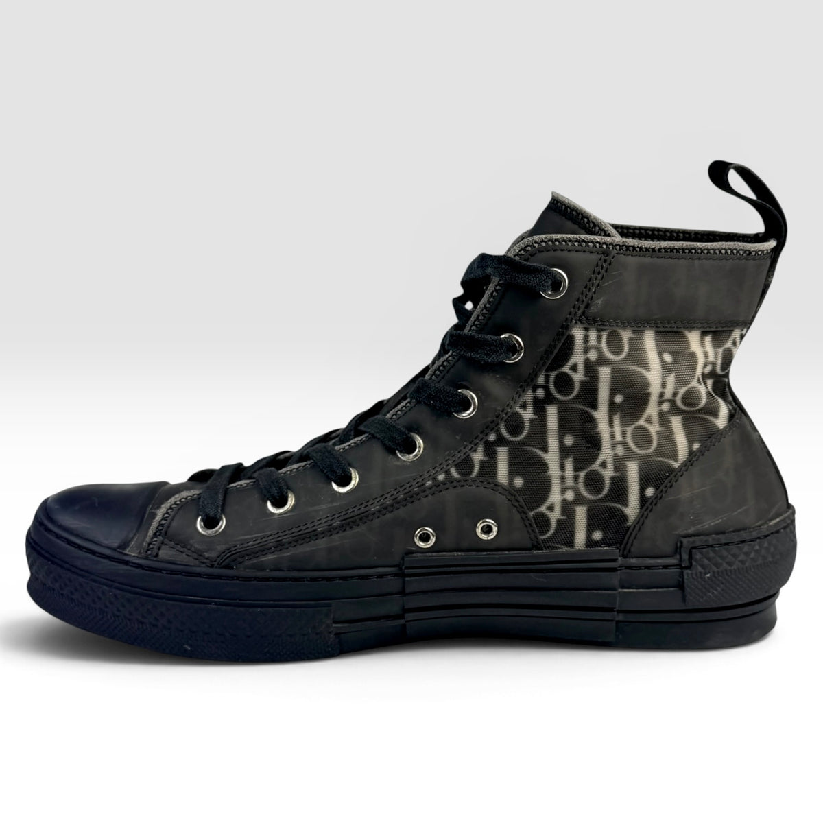 Dior B23 High-Top Black Oblique