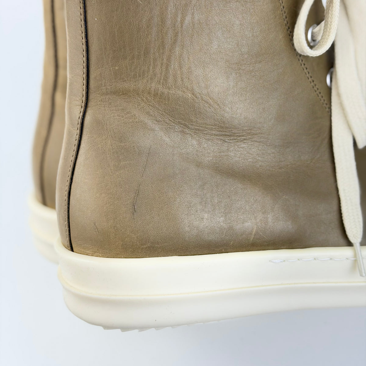 Rick Owens Leather Ramones
