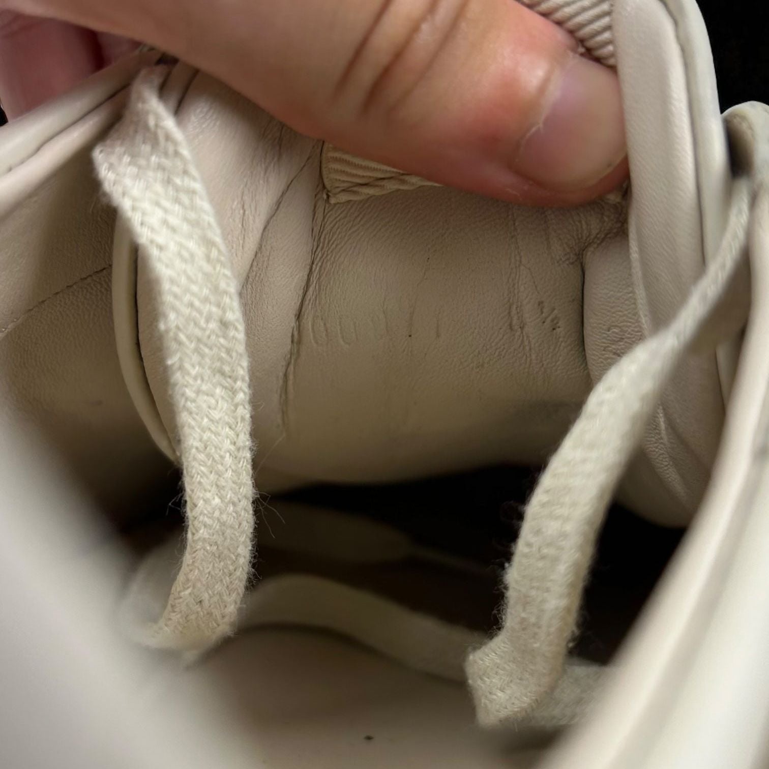 Gucci Rhyton Leather Sneakers