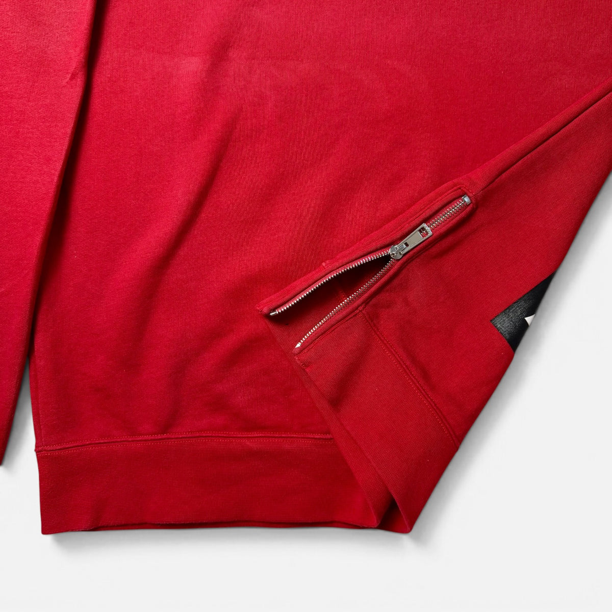 Raf Simons FW15 "To The Archives, No Longer Relevant" Crewneck Red