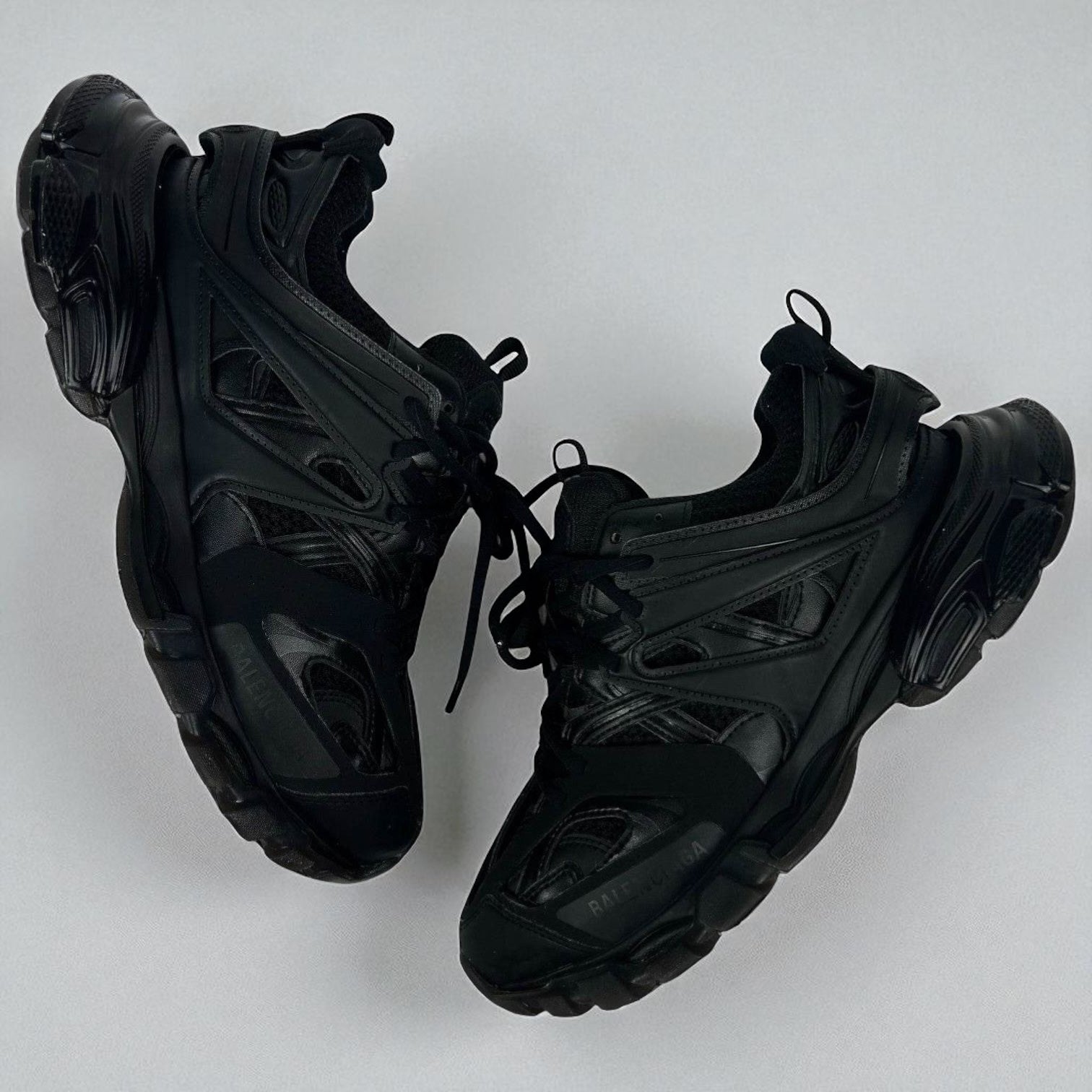 Balenciaga Track Black Clear Sole