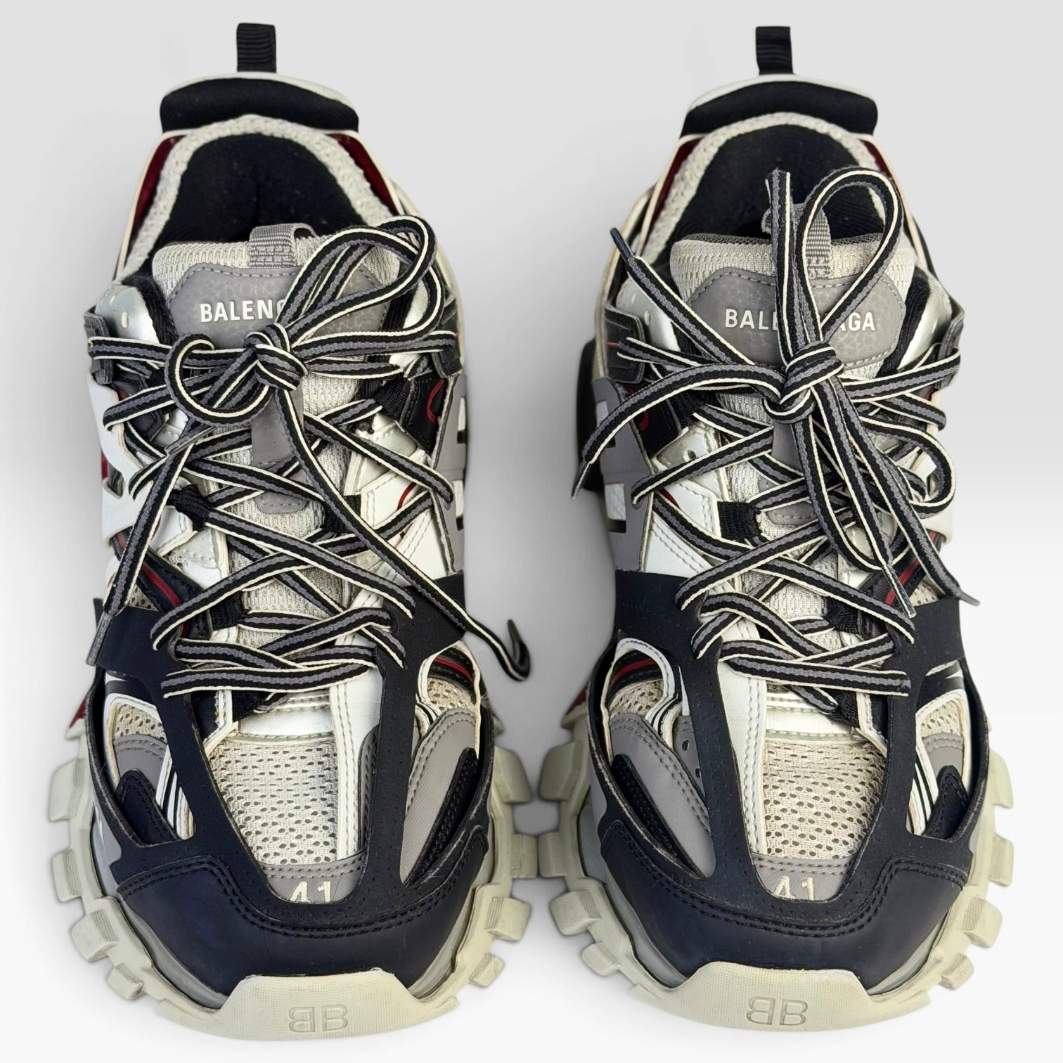 Balenciaga Track White/Grey/Red