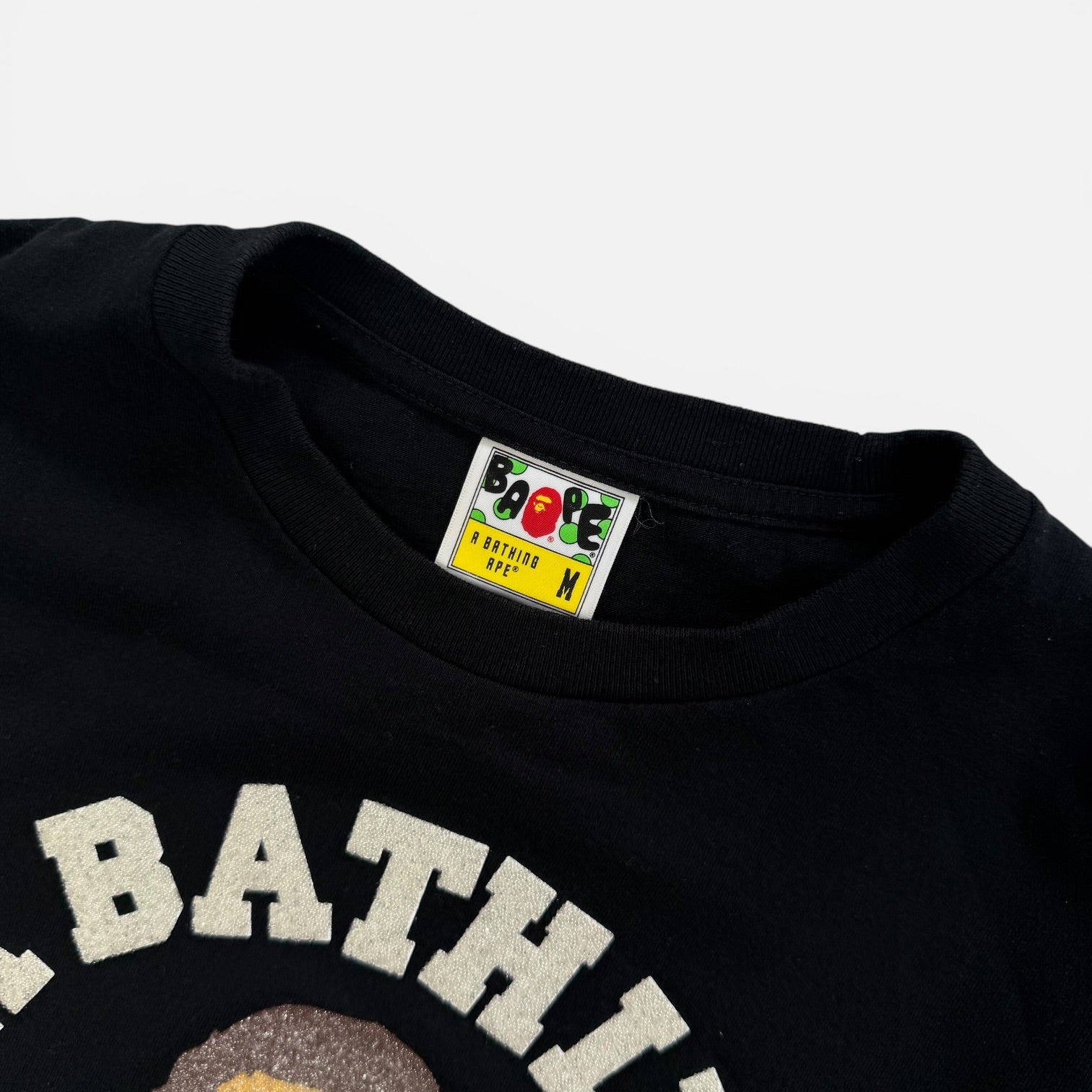 Bape Glass Beads College Logo T-shirt