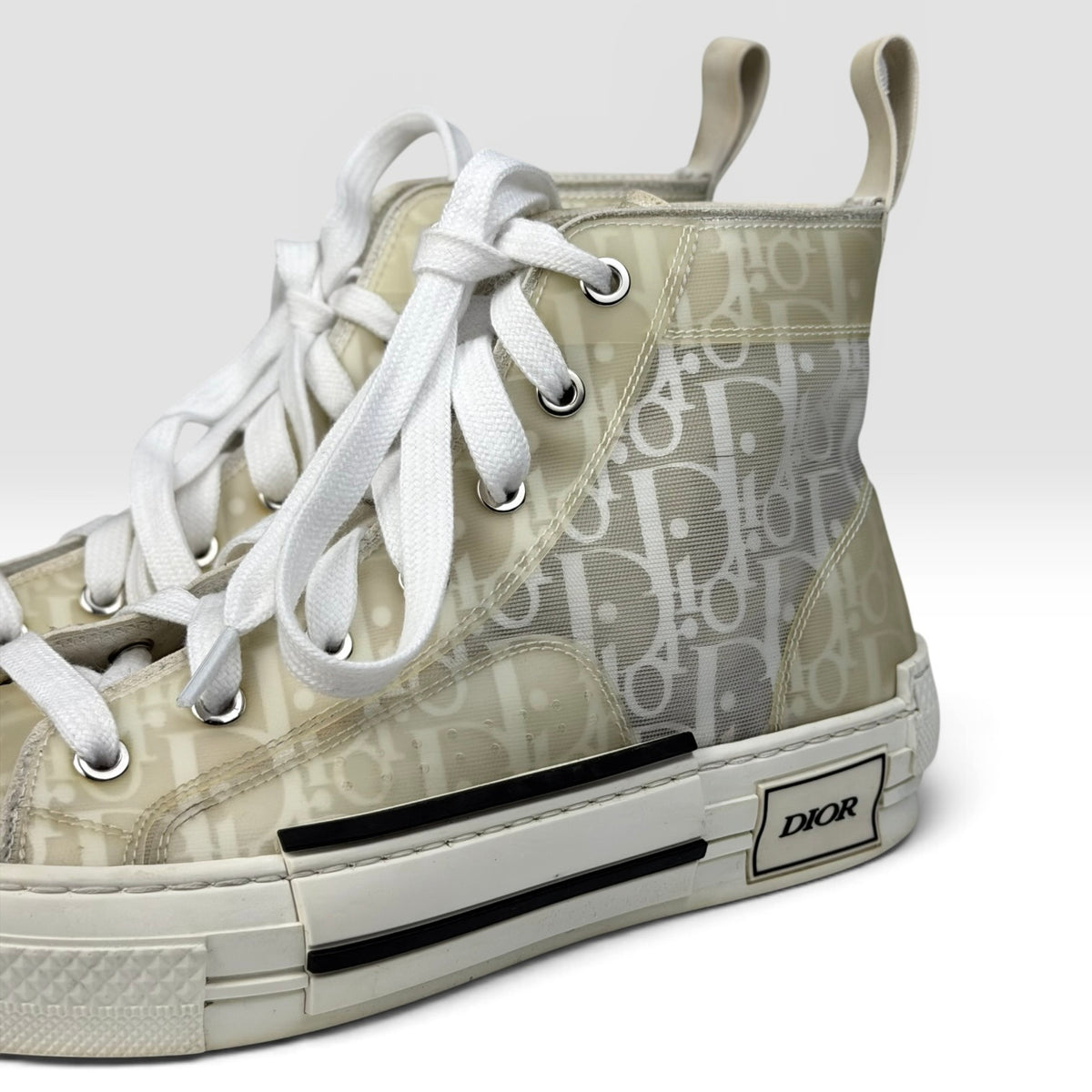 Dior B23 High-Top White Oblique