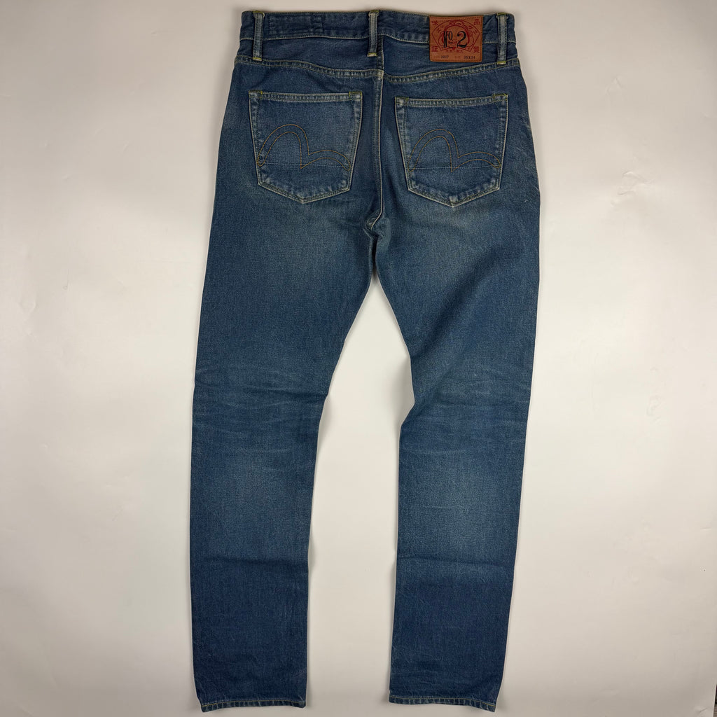 Evisu Embroidered Pocket Seagull Jeans