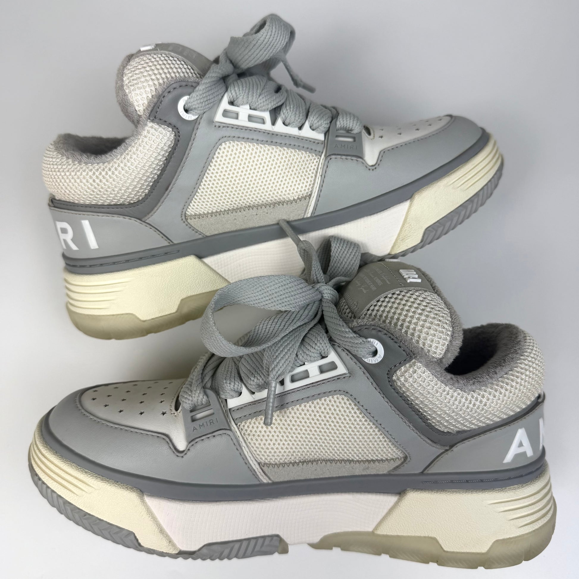 Amiri MA-1 Grey White