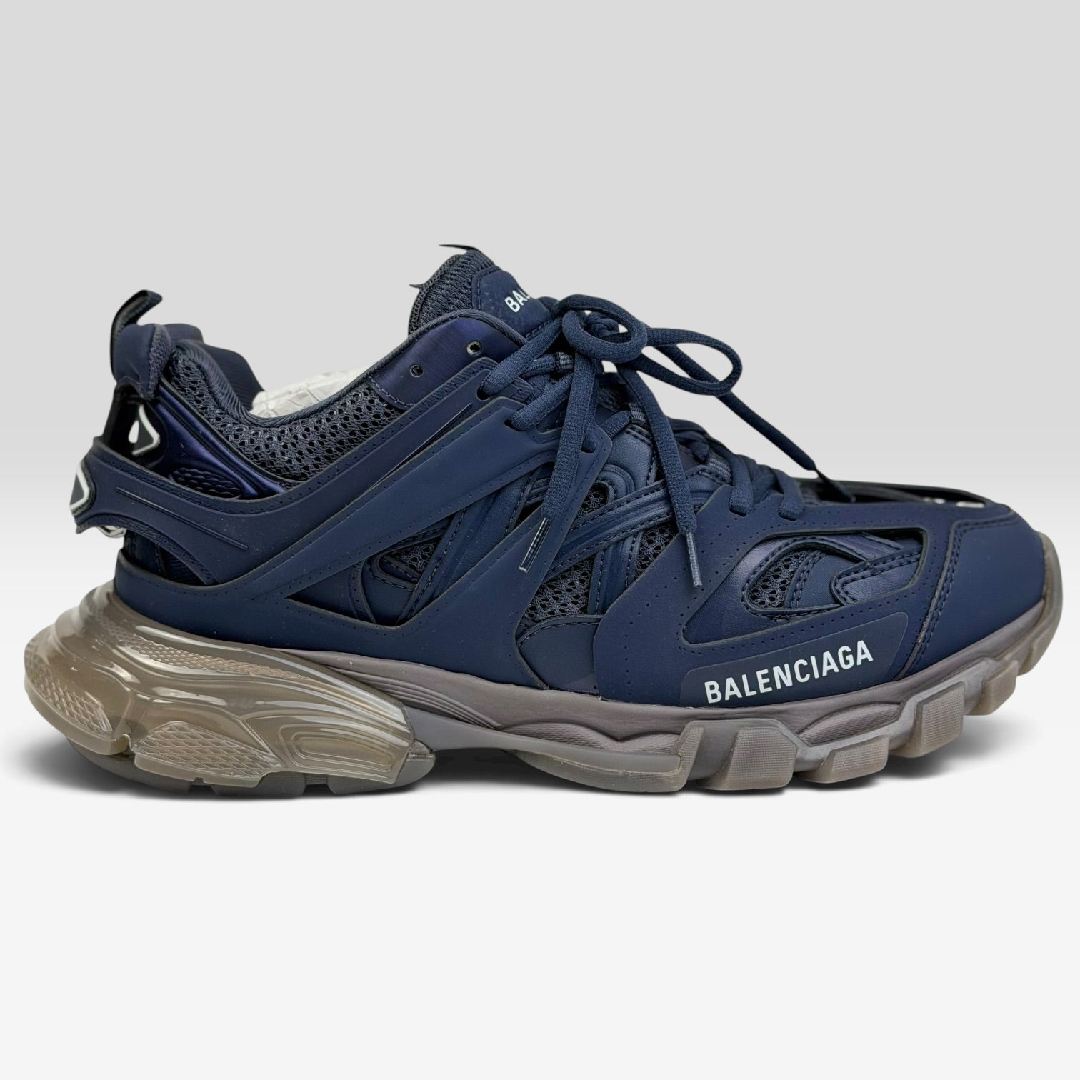 Balenciaga Track Clear Sole Dark Grey/Navy
